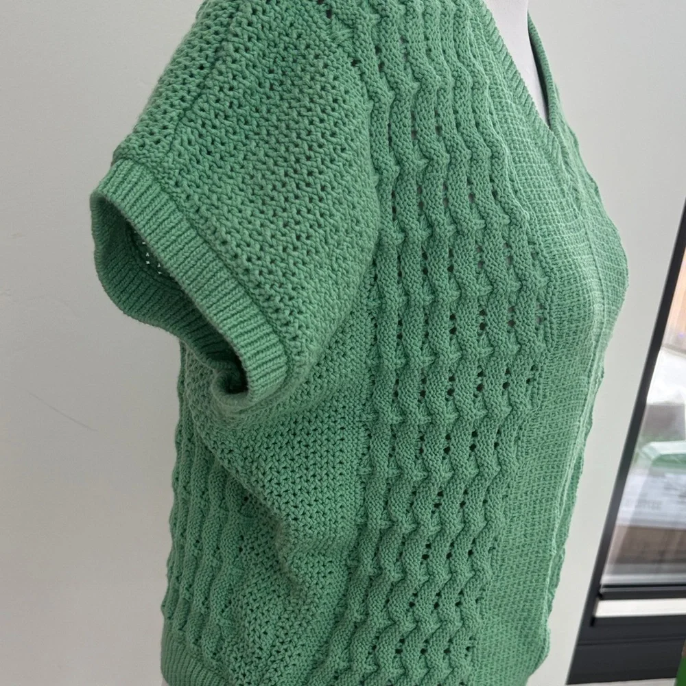 KUT Green Knit Women's Sweater - Picture 2 of 6